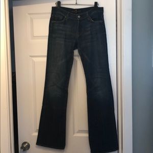 Authentic 7 For All Mankind Bootcut Jeans